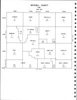 Mitchell County Code Map, Mitchell County 1968